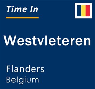 Current local time in Westvleteren, Flanders, Belgium