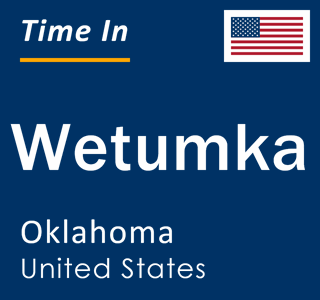 Current local time in Wetumka, Oklahoma, United States