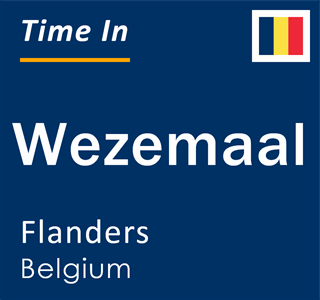 Current local time in Wezemaal, Flanders, Belgium