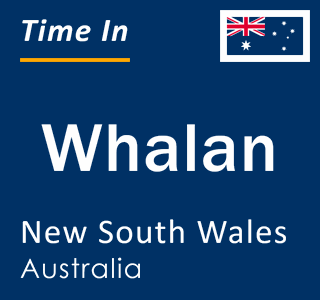 Current local time in Whalan, New South Wales, Australia