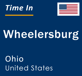 Current local time in Wheelersburg, Ohio, United States