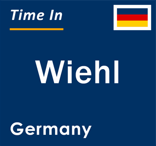 Current local time in Wiehl, Germany