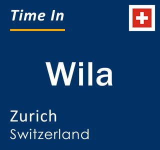 Current local time in Wila, Zurich, Switzerland