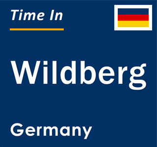 Current local time in Wildberg, Germany