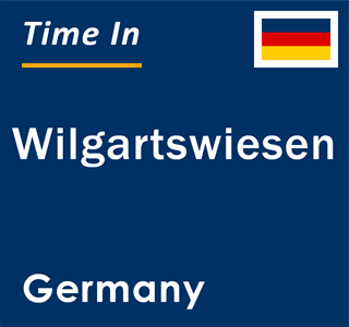 Current local time in Wilgartswiesen, Germany