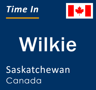 Current local time in Wilkie, Saskatchewan, Canada