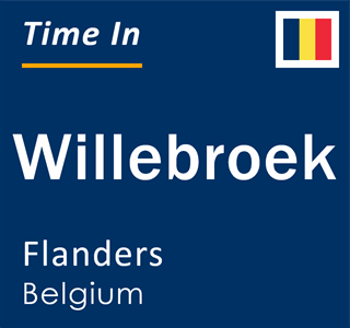 Current local time in Willebroek, Flanders, Belgium