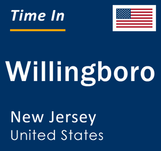 Current local time in Willingboro, New Jersey, United States
