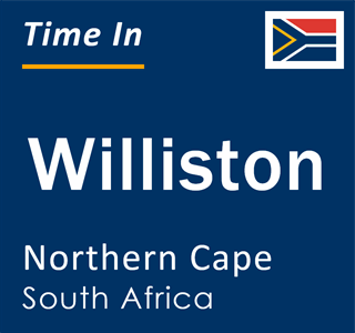 Current local time in Williston, Northern Cape, South Africa