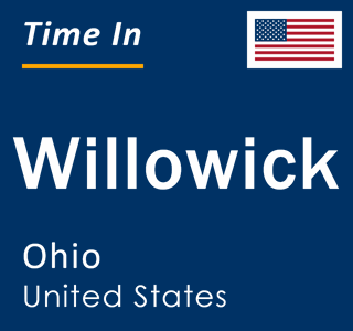 Current local time in Willowick, Ohio, United States