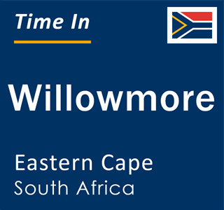 Current local time in Willowmore, Eastern Cape, South Africa