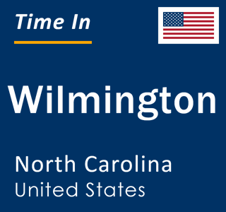 Current time in Wilmington, North Carolina, United States