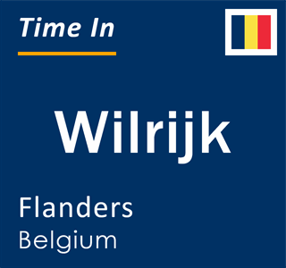 Current local time in Wilrijk, Flanders, Belgium
