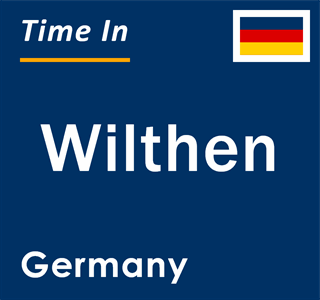 Current local time in Wilthen, Germany