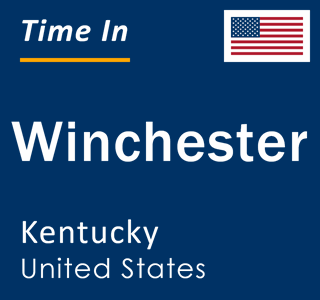 Current local time in Winchester, Kentucky, United States