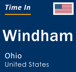 Current local time in Windham, Ohio, United States