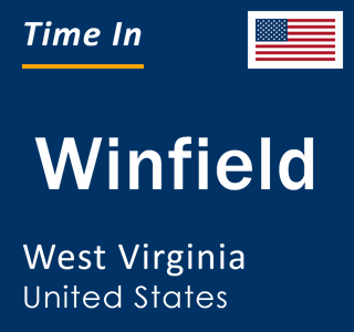 Current local time in Winfield, West Virginia, United States