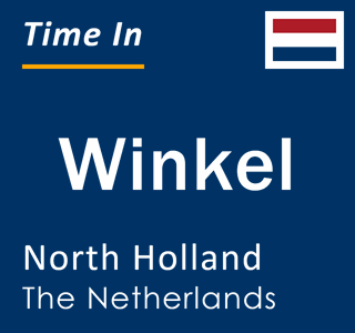 Current local time in Winkel, North Holland, The Netherlands