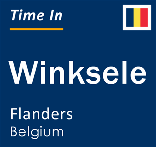 Current local time in Winksele, Flanders, Belgium