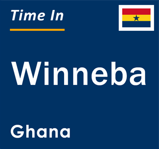 Current local time in Winneba, Ghana