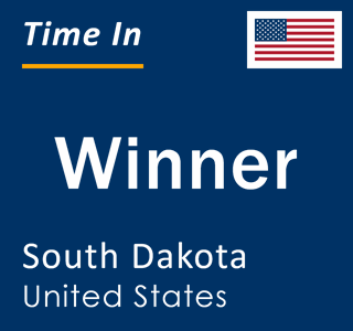 Current local time in Winner, South Dakota, United States