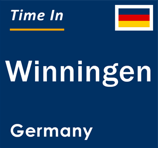 Current local time in Winningen, Germany