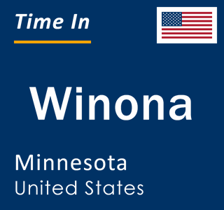 Current local time in Winona, Minnesota, United States