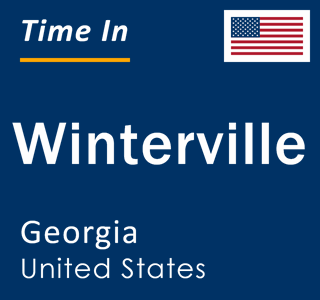 Current local time in Winterville, Georgia, United States