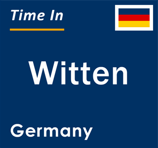 Current local time in Witten, Germany