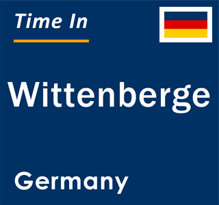 Current local time in Wittenberge, Germany