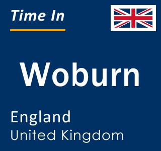 Current local time in Woburn, England, United Kingdom