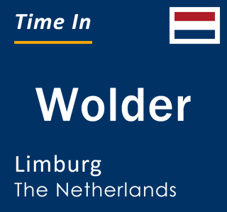 Current local time in Wolder, Limburg, The Netherlands