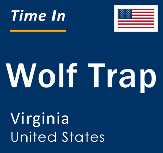 Current local time in Wolf Trap, Virginia, United States