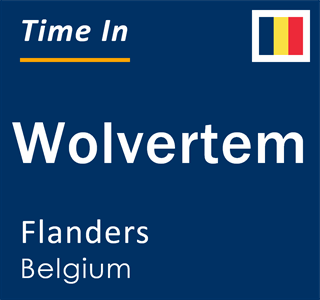 Current local time in Wolvertem, Flanders, Belgium