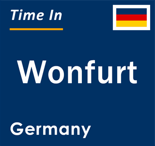 Current local time in Wonfurt, Germany