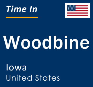 Current local time in Woodbine, Iowa, United States