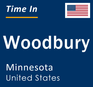 Current time in Woodbury, Minnesota, United States