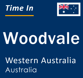 Current local time in Woodvale, Western Australia, Australia