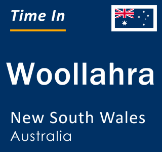 Current local time in Woollahra, New South Wales, Australia