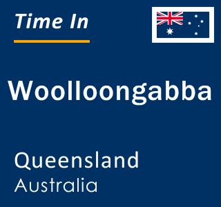 Current local time in Woolloongabba, Queensland, Australia