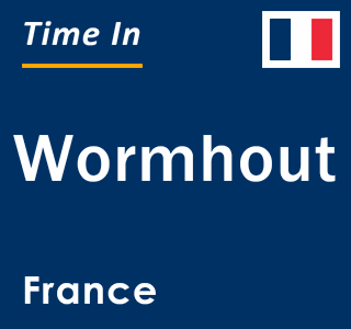 Current local time in Wormhout, France