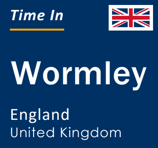 Current local time in Wormley, England, United Kingdom