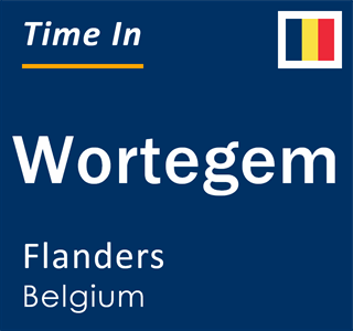 Current local time in Wortegem, Flanders, Belgium