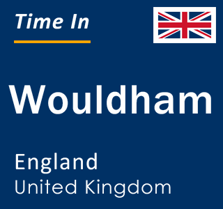 Current local time in Wouldham, England, United Kingdom