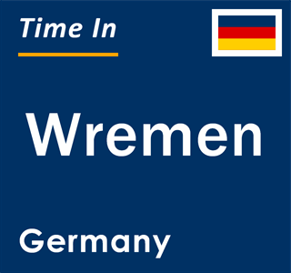 Current local time in Wremen, Germany