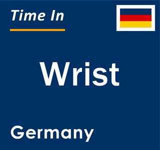 Current local time in Wrist, Germany