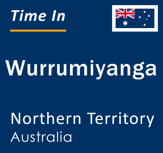 Current local time in Wurrumiyanga, Northern Territory, Australia