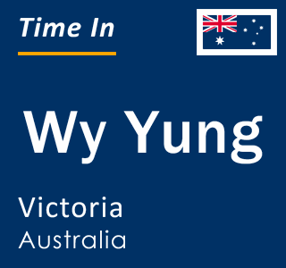 Current local time in Wy Yung, Victoria, Australia