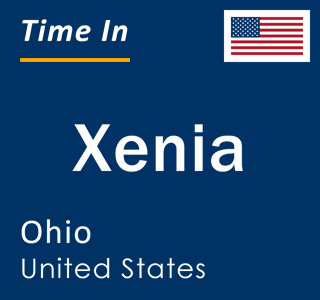 Current local time in Xenia, Ohio, United States
