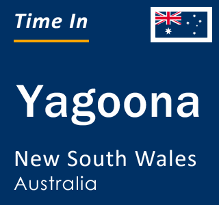 Current local time in Yagoona, New South Wales, Australia